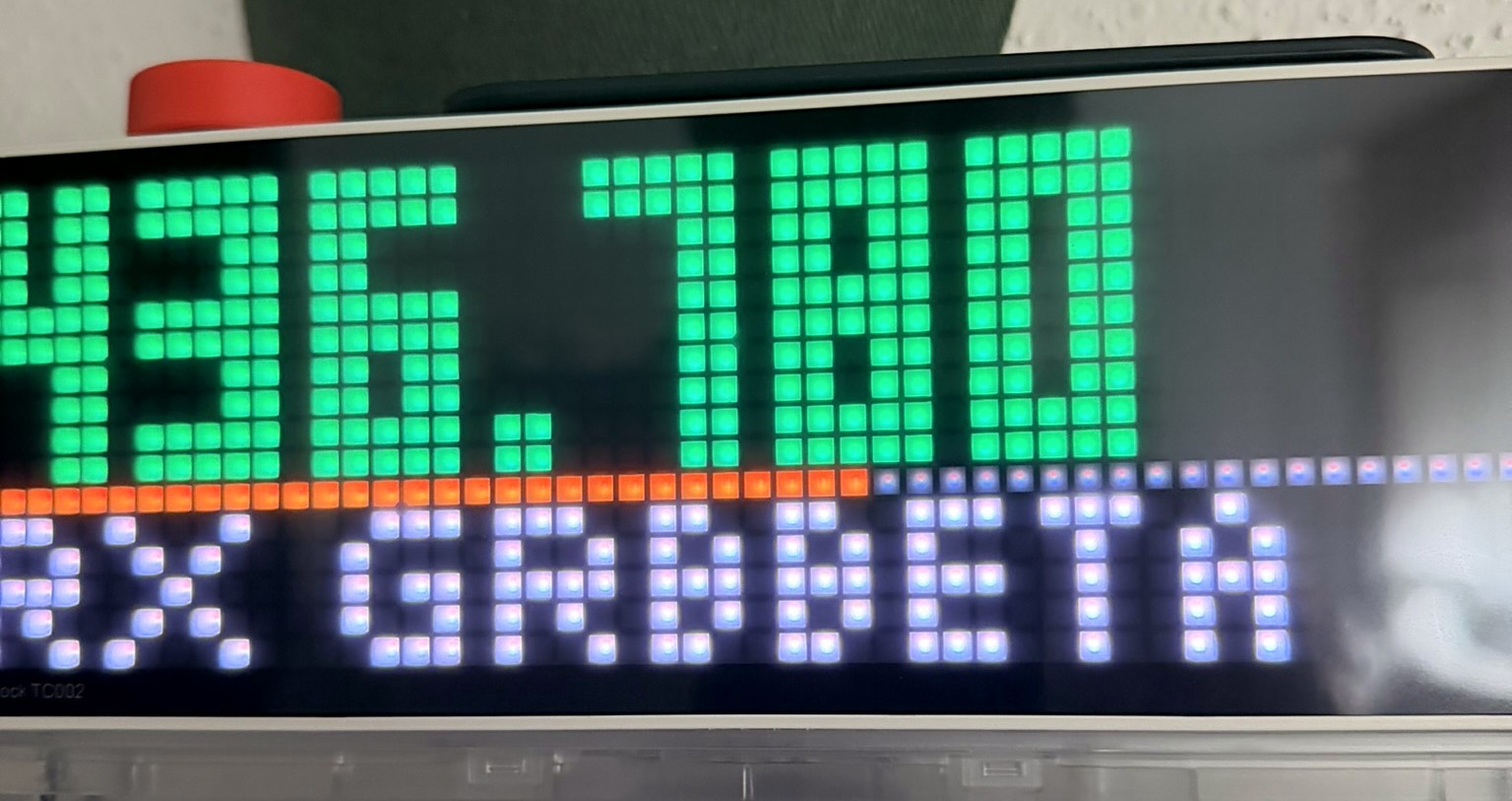 GRBBETA : fréquence de réception